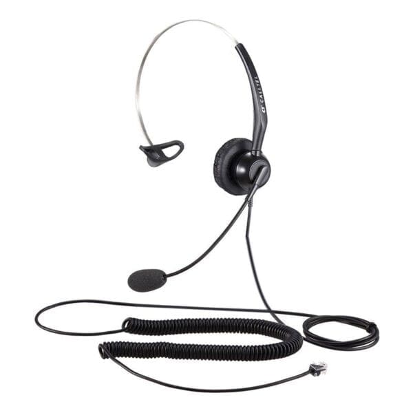 Calltel Mono-ear T800+RJ9 Reverses Black