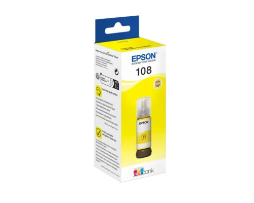 Epson 108 Yellow Ink Bottle