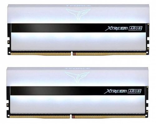 T-Force Xtreem ArGB 16GB DDR4 3200Mhz – White Kit