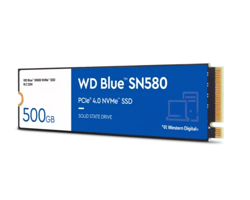 WD Blue Sn580 500GB Nvme SSD
