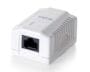 Equip CAT5E UTP 1-Port Wallbox