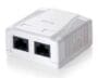 Equip CAT5E UTP 2-Port Wallbox