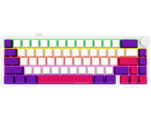 LORGAR KBP70MW Wireless Mechanical White