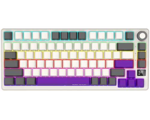 LORGAR KBP7075W Wireless Mechanical Beige