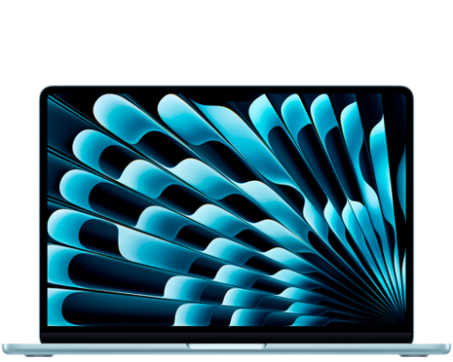 Apple MacBook Air 13″ | M4 Chip 10 Core CPU & 8 Core GPU | 16GB | 256GB | Sky Blue
