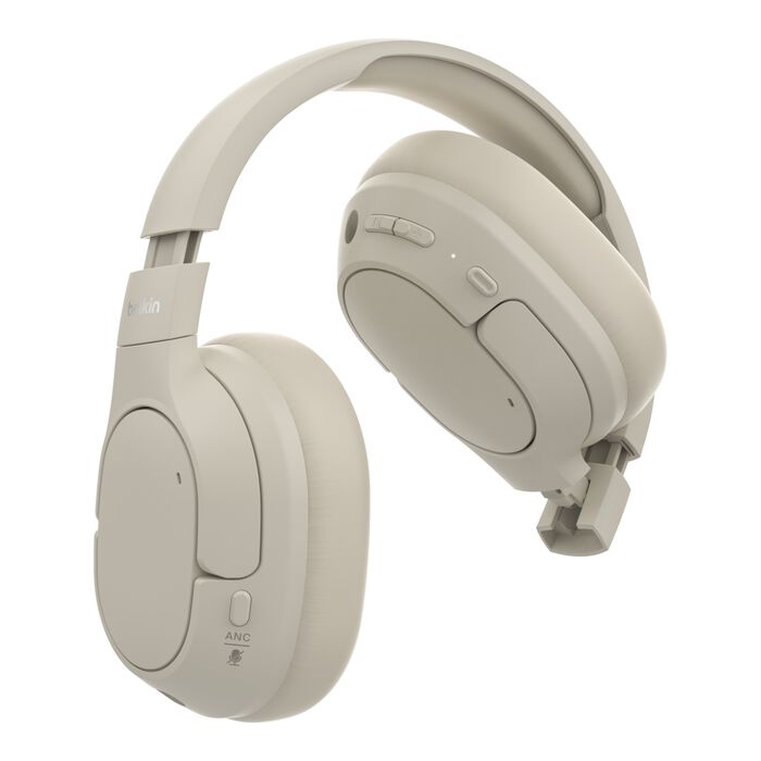 Belkin SoundForm ANC Wireless Headset Sand