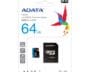 Adata 64GB UHS-I CL10 V10 A1 SDXC Micro SD Card