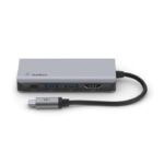 Belkin USB-C 4-in-1 Multiport Adapter Silver