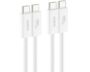 Belkin USB-C 60w Braided Cable 1.5m White 2 Pack