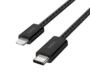 Belkin BoostCharge USB-C - Lightning 1.5m Braided Cable 2 Pack Black