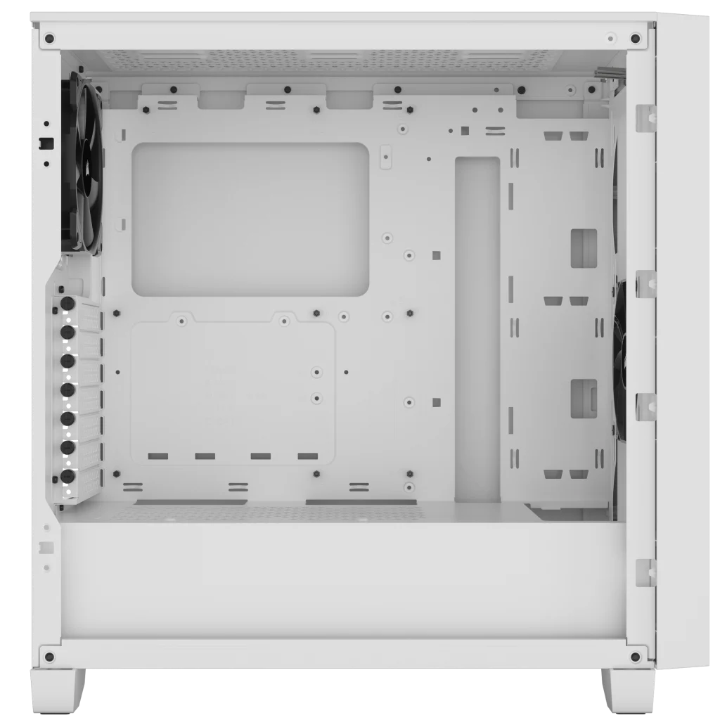 Corsair 3000D ATX Tempered Glass - White