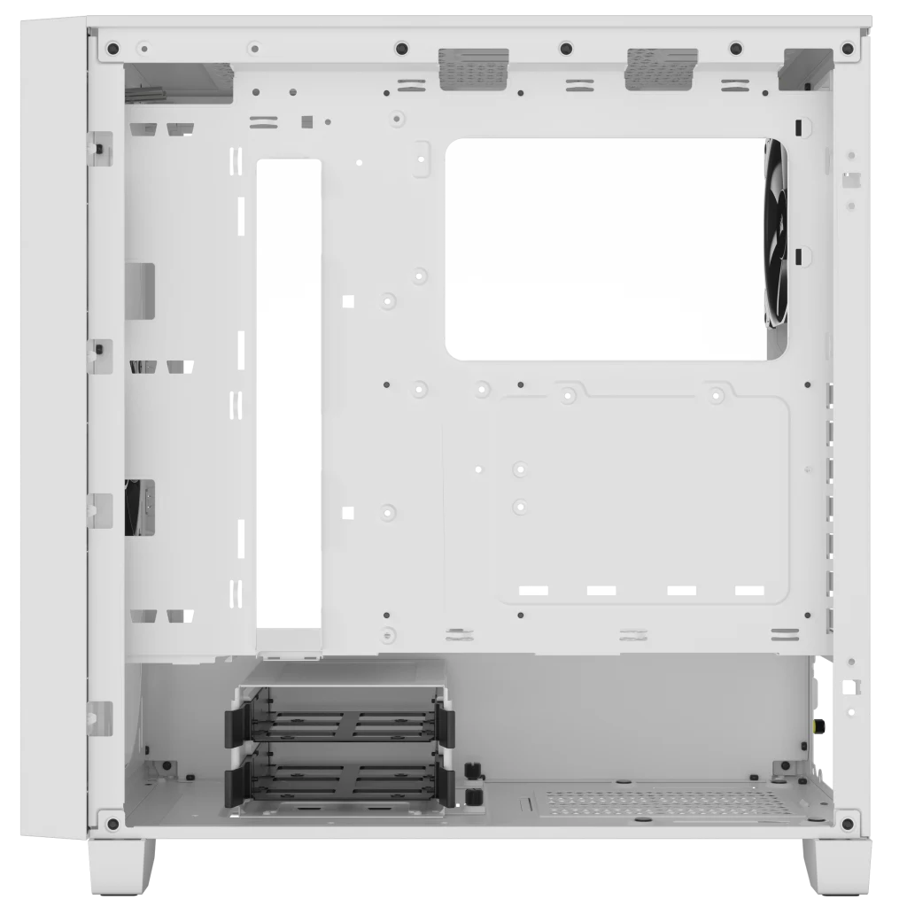 Corsair 3000D ATX Tempered Glass - White