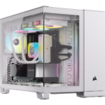 Corsair ICUE 2500x RGB mATX Dual Chamber White Case