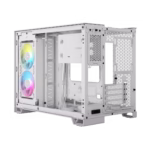 Corsair ICUE 2500x RGB mATX Dual Chamber White Case