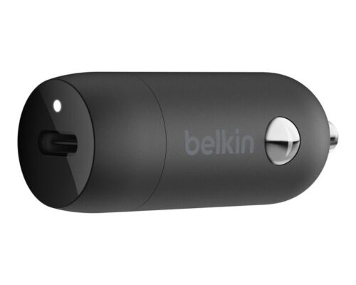 Belkin BoostCharge 30W USB-C Car Charger Black