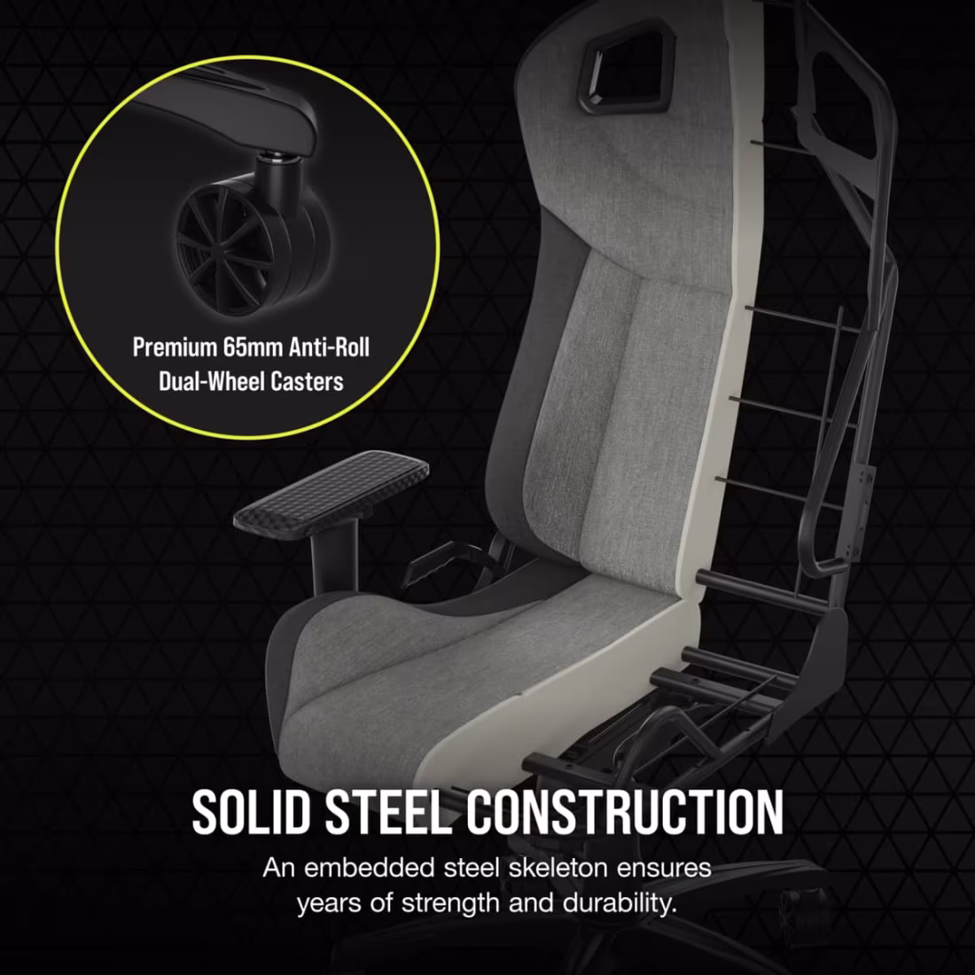 Corsair T3 Rush Charcoal/Grey