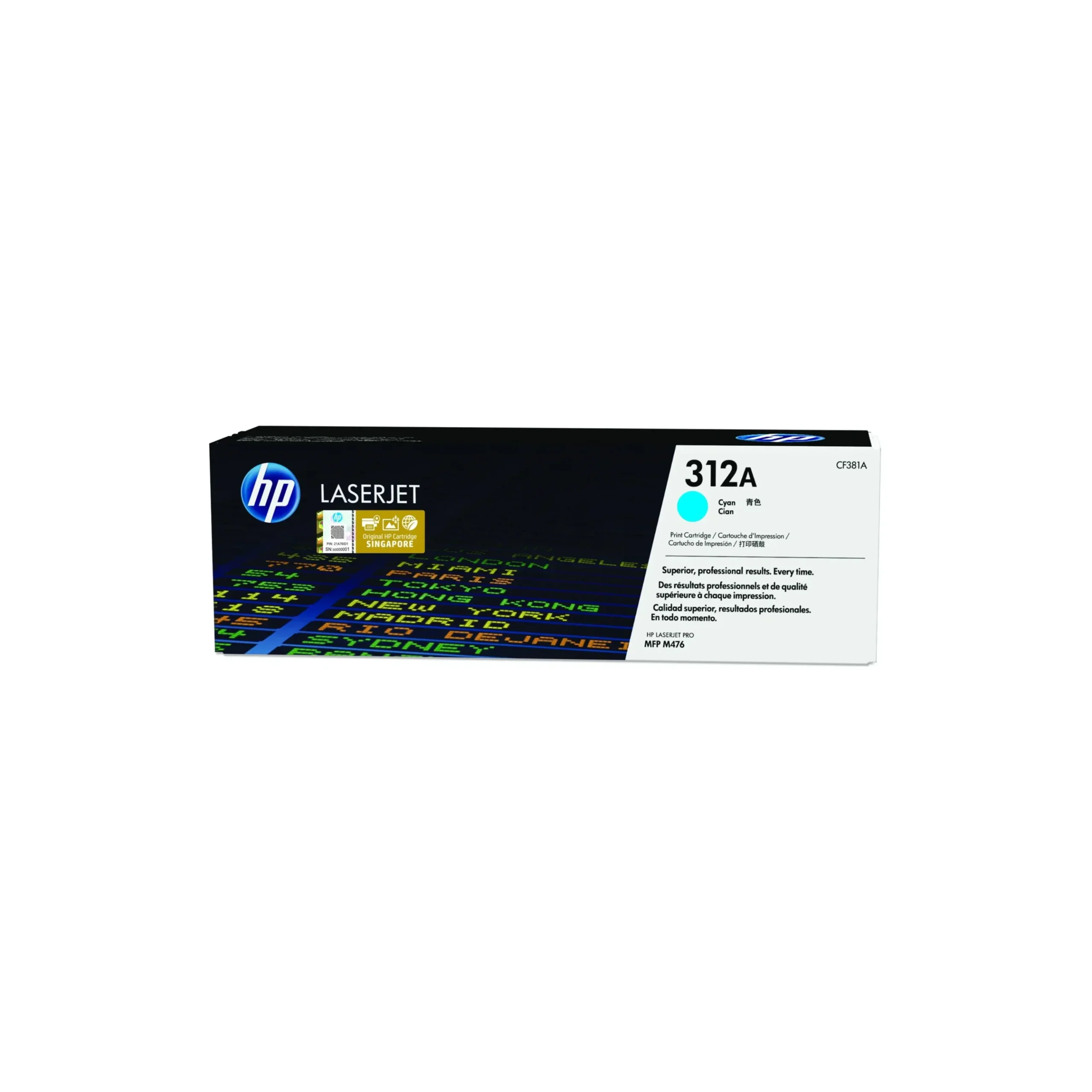 HP 312A Cyan Original LaserJet Toner Cartridge