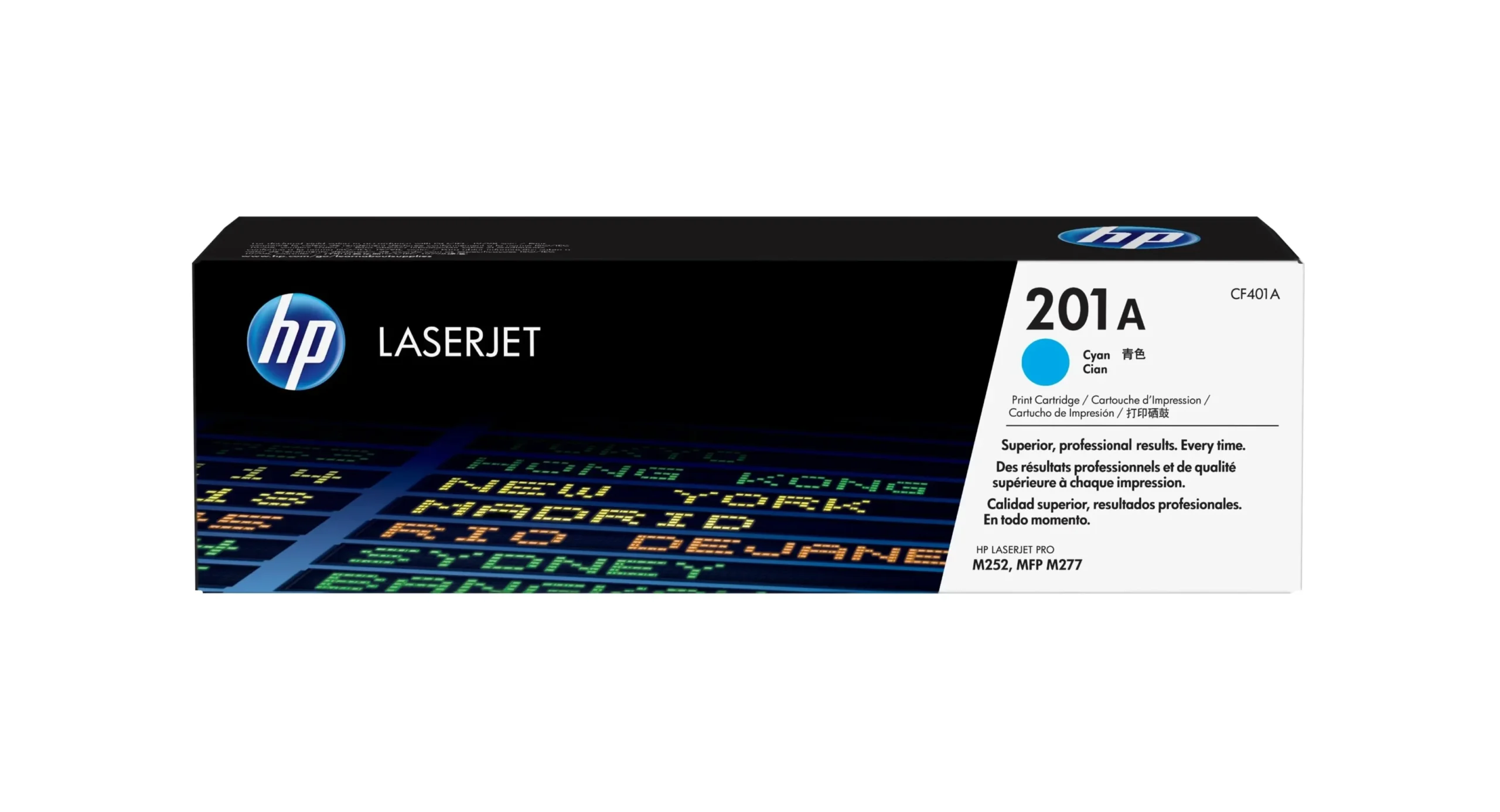 HP 201A Cyan LaserJet Toner Cartridge