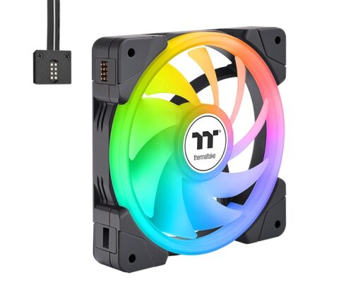 Thermaltake Swafan EX12 ARGB Sync Premium Fan 3 Pack Black