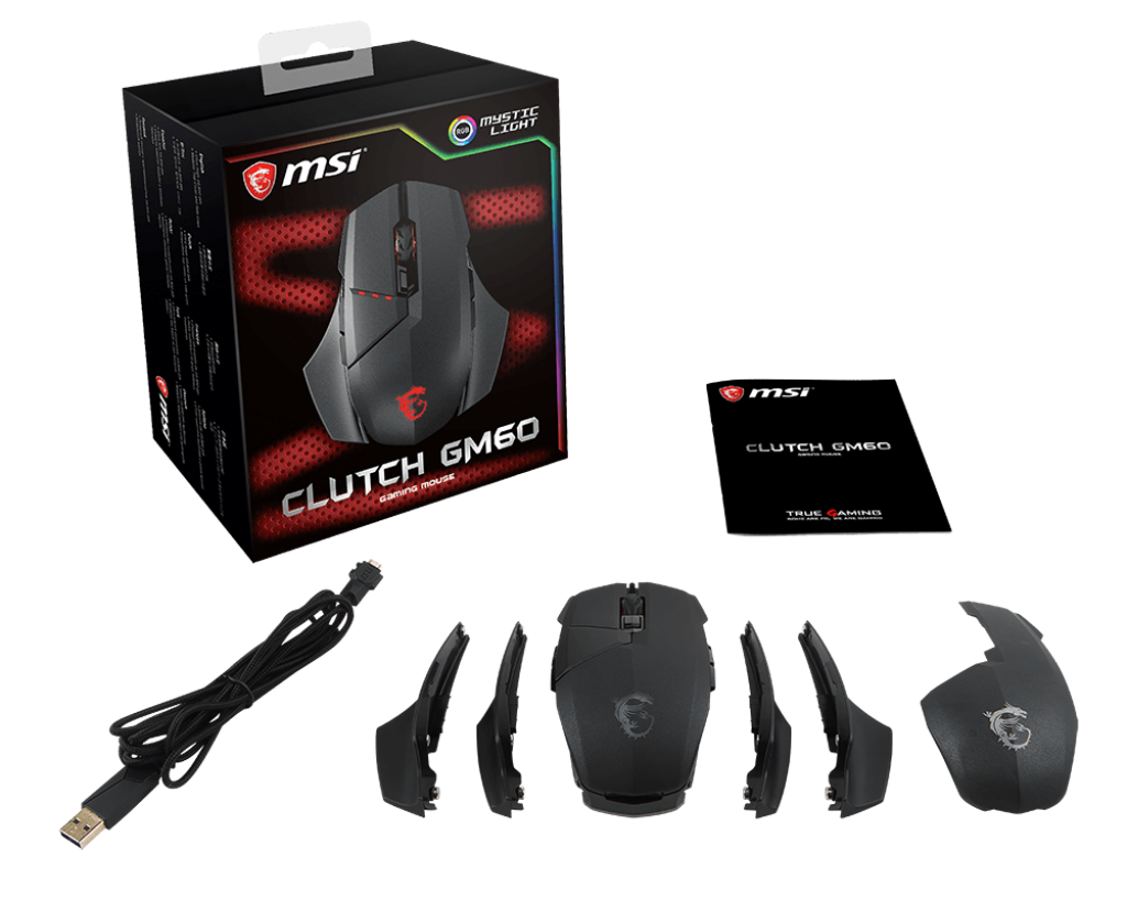 MSI Clutch GM60 Gaming Mouse