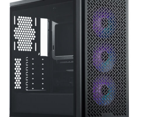 Cooler Master Elite 502 ATX Entry-Level Mid-Tower ATX Case Black