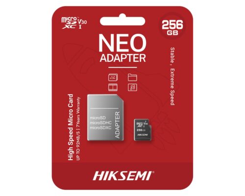 Hiksemi Neo MicroSDHC 256GB Class10 + Adapter