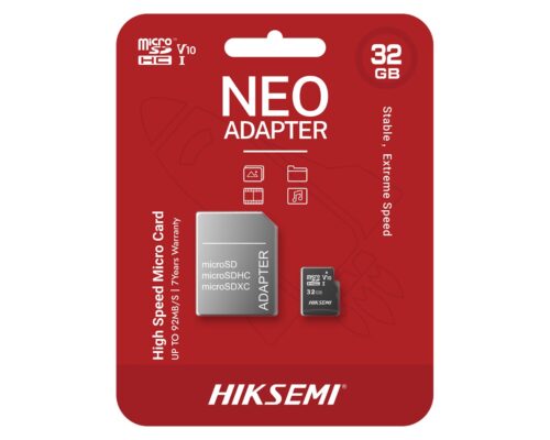 Hiksemi Neo Microshc 32GB Class10 + Adapter