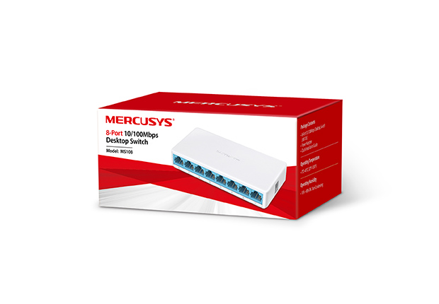 Mercusys MS108 8-port 10/100 Switch