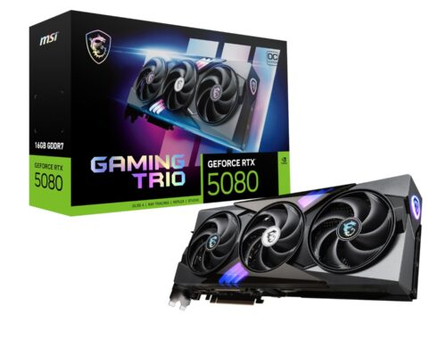 MSI RTX 5080 GAMING TRIO OC 16GB