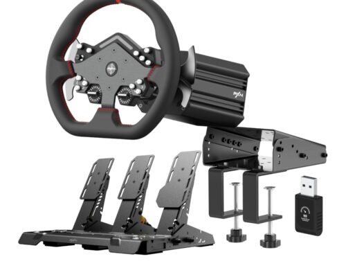 PXN V12 Lite Sim Racing Steering Wheel Bundle