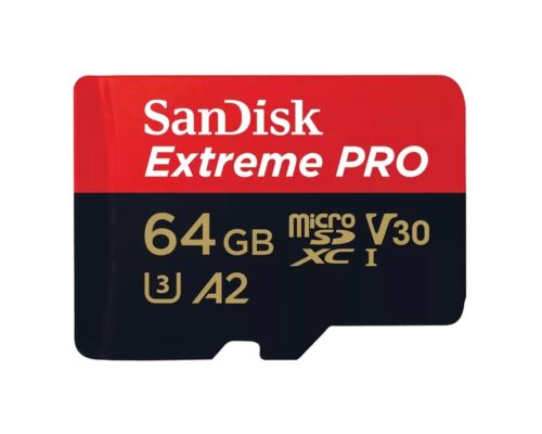 Sandisk Extreme Pro MicroSDHC 64GB And Sd Adapter