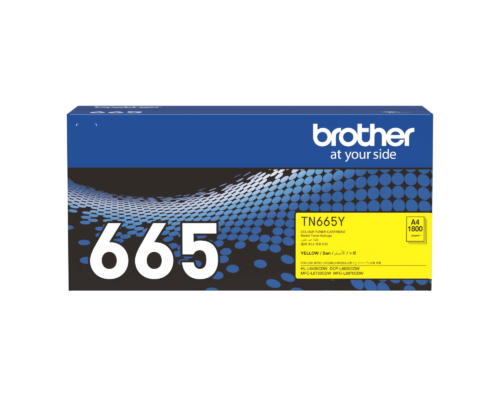 Brother TN-665Y Yellow Toner