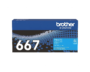 Brother TN-667C Cyan Toner