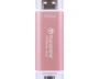 TRANSCEND 512GB ESD310P USB A and C PORTABLE SSD - Pink