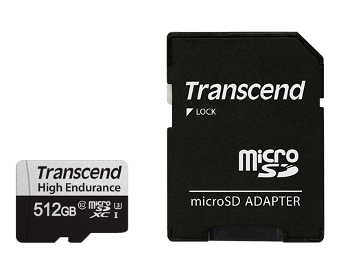Transcend 350V 512GB High Endurance Micro SD