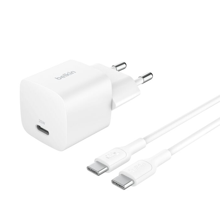 Belkin USB-C Plug 25W Charger White