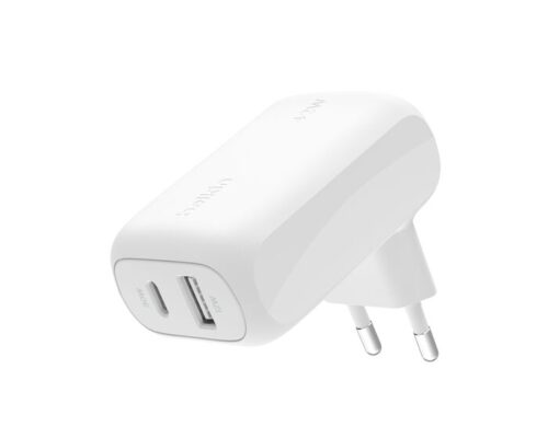 Belkin BoostCharge 42w USB and USB-C Charger White