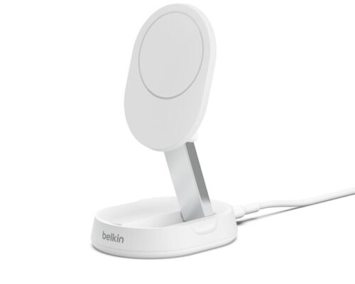 Belkin BoostCharge Pro Wireless Charging Stand with 15w Qi2 White
