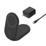 Belkin BoostCharge Magnetic Foldable Wireless Charger with Qi2 Black