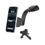 Belkin BoostCharge Qi2 Wireless in Car Charger Black
