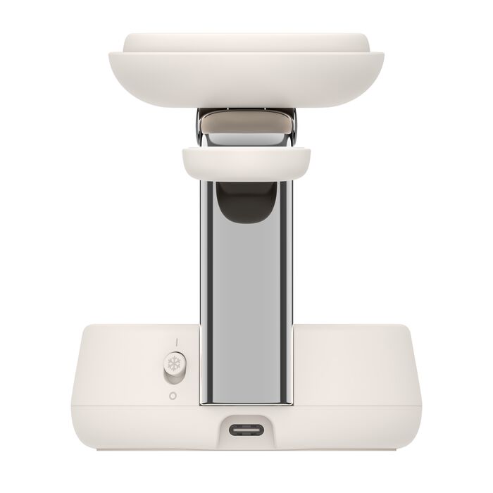 Belkin UltraCharge Pro QI2 3 in 1 Magnetic Charging Stand Sand